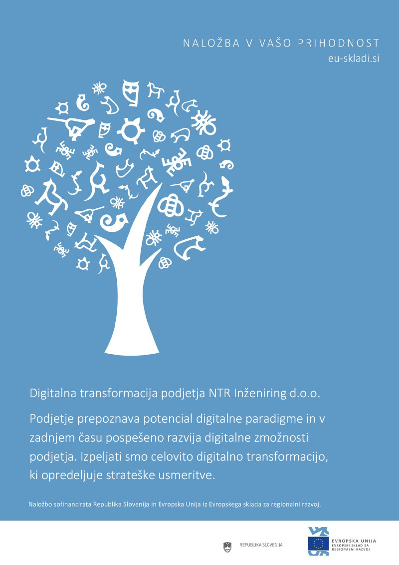 Digitalna transformacija podjetja NTR Inženiring d.o.o.